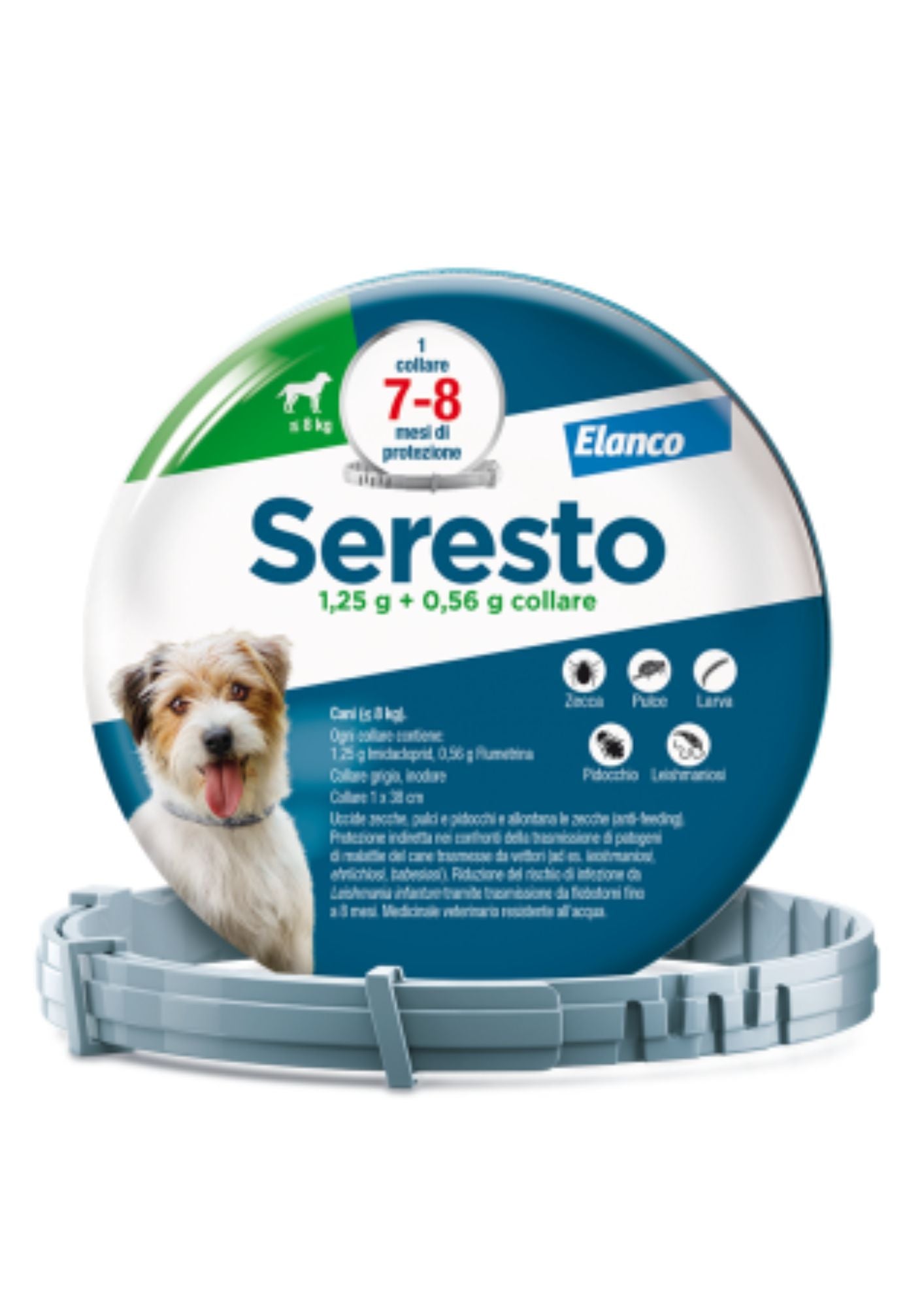 Seresto - Collare Cani fino 8 kg.