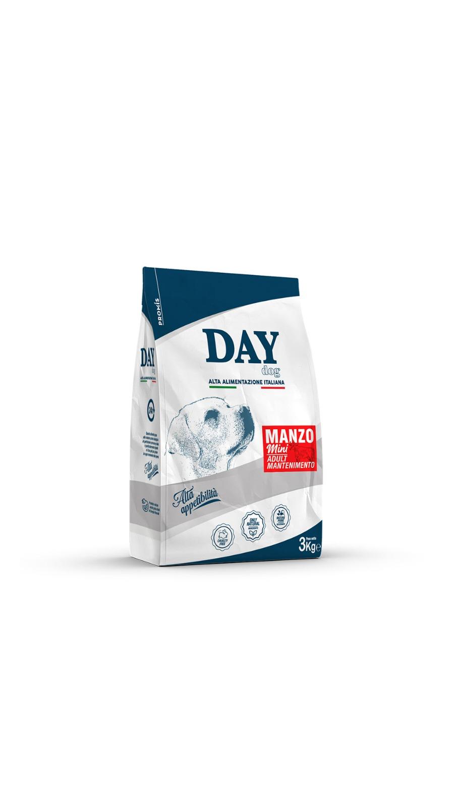 Promis - Alimentazione Italiane - Day Dog Adult Manzo kg.3