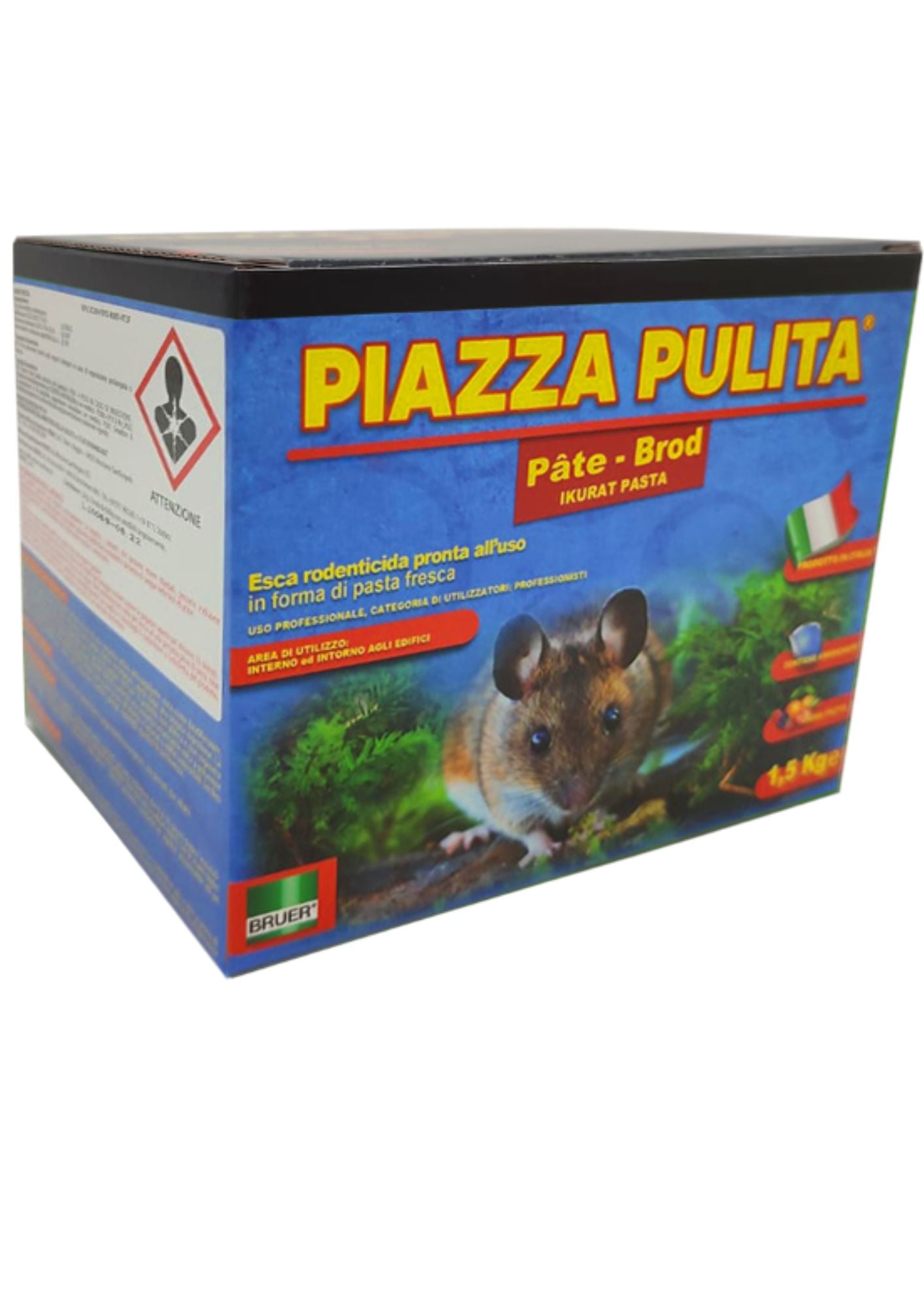 Ueber - Topicida Ikurat Pasta Brod. 25ppm Blu kg.1,5