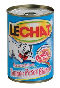 Lechat - Cat Classico Tonno e Pesce Bianco gr.405 x 24p.
