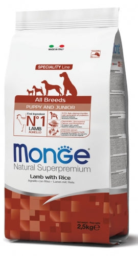 Monge - All Breeds Puppy Agnello / Riso kg.12