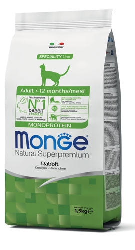 Monge - Cat Adult Coniglio kg.1,5