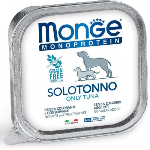 Monge - Patè Dog Monoproteico Solo Tonno gr.150