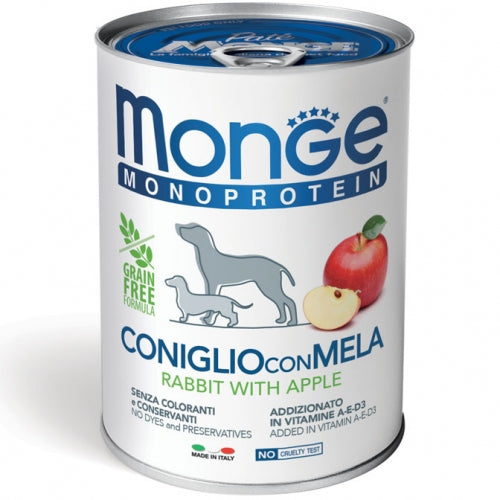 Monge - Monoproteico Paté Coniglio con Mela gr.400