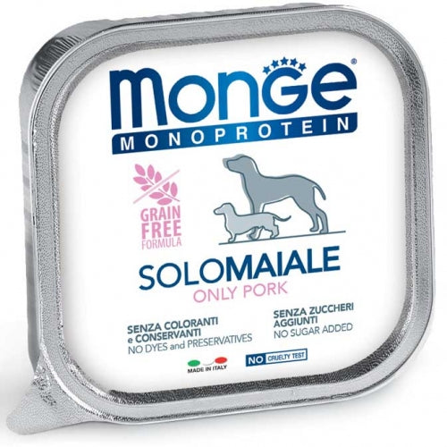 Monge - Patè Dog Monoproteico Solo Maiale gr.150