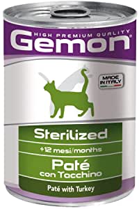 Gemon - Cat Patè Sterilized Tacchino gr.400 x 24p.
