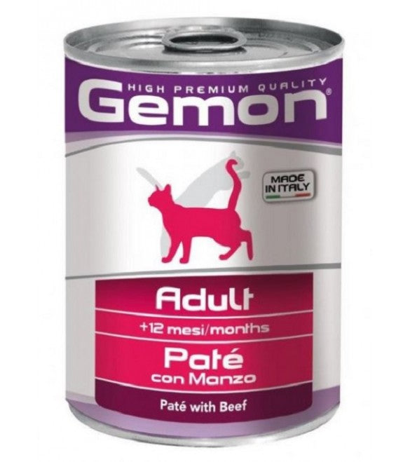 Gemon - Cat Patè Adult Manzo gr.400 x 24p.