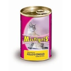 Mistigris - Cat Bocconi Pollo e Coniglio gr.405