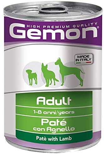 Gemon - Dog Pate' Adult Agnello gr.400 x 24p.