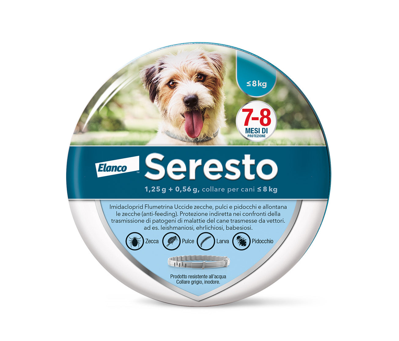 Seresto - Collare Cani fino 8 kg.