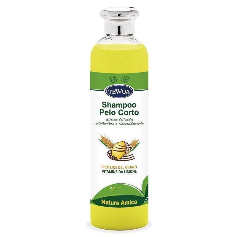 Tewua - Shampoo Pelo Corto Antiforfora Limone ml.250