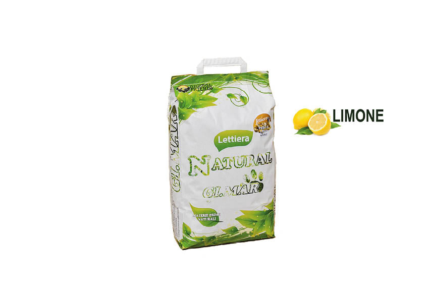 Gi.Mar - Lettiera di Pellet di Legno Limone lt.11 - kg.6.9