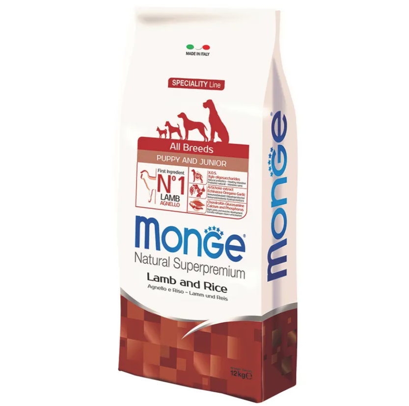 Monge - All Breeds Puppy Agnello / Riso kg.12
