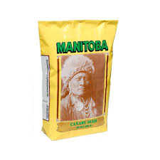 Manitoba - Scagliola Canary Seed One Blue Bead sacco kg.20