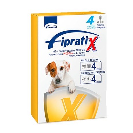 Fipratix spot-on per cani 4 a 10 kg