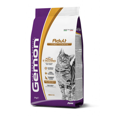 Gemon - Cat Adult Pollo e Tacchino kg.7