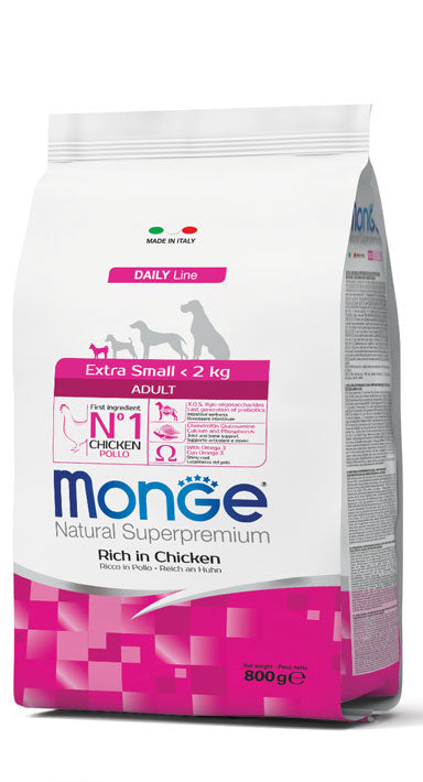 Monge - Extra Small Adult / Pollo kg.3