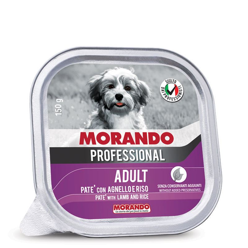 Morando - Miglior Cane Adult Patè con Agnello e Riso gr.150