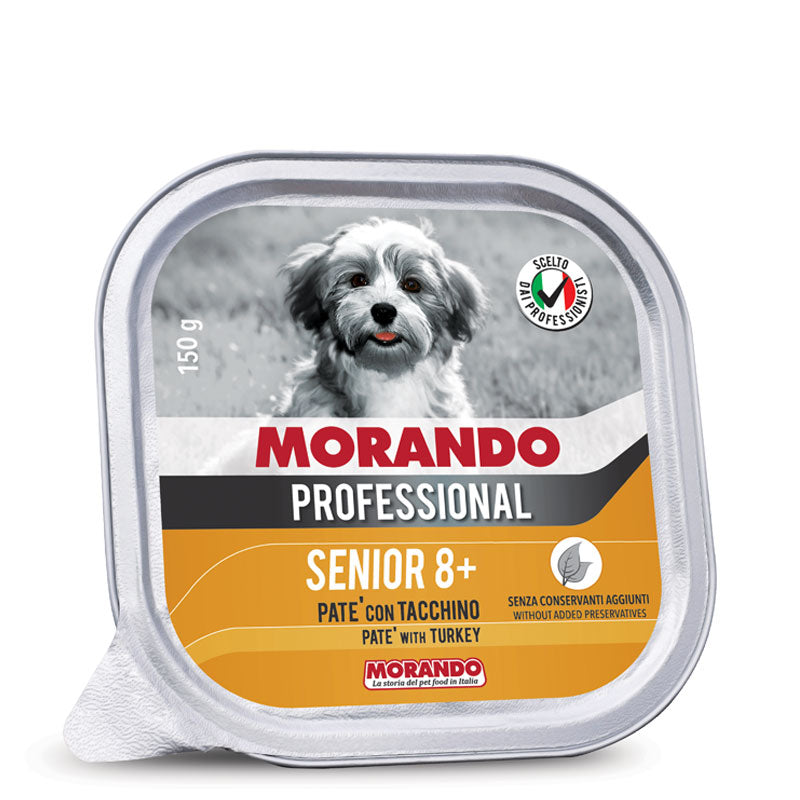 Morando - Miglior Cane Adult Patè con Tacchino Senior gr.150