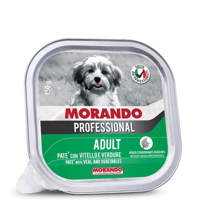 Morando - Miglior Cane Adult Patè con Vitello e Verdure gr.150