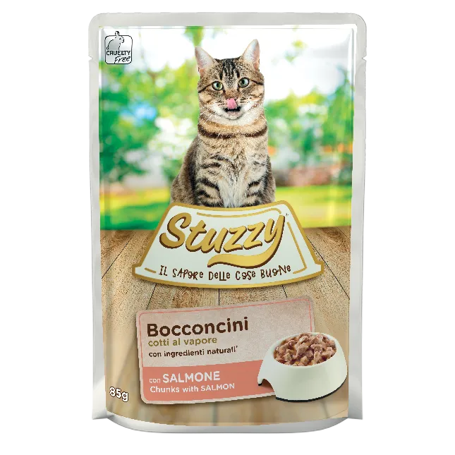 Stuzzy - Cat Bocconcini Salmone gr.85