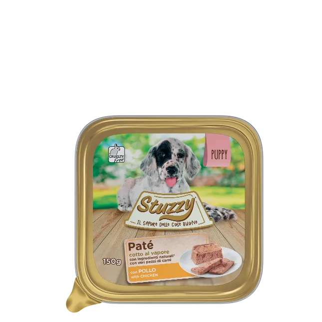 Stuzzy - Dog Patè Puppy Pollo gr.150