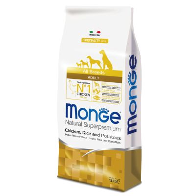 Monge - All Breeds Adult Pol / Riso / Patate kg.12