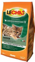 Lechat - Cat Indoor Pollo e Riso kg.1,5