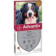 Advantix - Cani > 40 - 60 kg. Pipette 4 x 6,0ml
