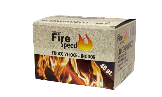 Fire speed accendi fuoco Bio inodore x 48p.