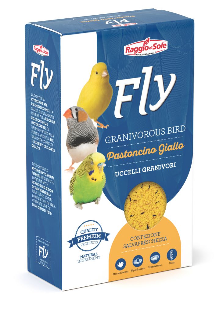 Fly - Ornitologia Pastoncino Giallo Granivori Hobby