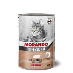 Morando - Miglior Gatto Adult Patè con Coniglio gr.400 x 24p.