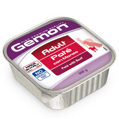 Gemon - Dog Pate' Adult con Manzo gr.150 x 24p.
