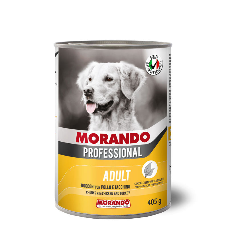Morando - Miglior Cane Adult Bocconi con Pollo Tacchino gr.405