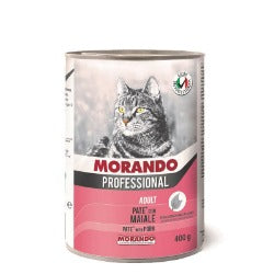 Morando - Miglior Gatto Adult Patè con Maiale gr.400 x 24p.