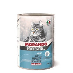 Morando - Miglior Gatto Adult Patè con Merluzzo gr.400