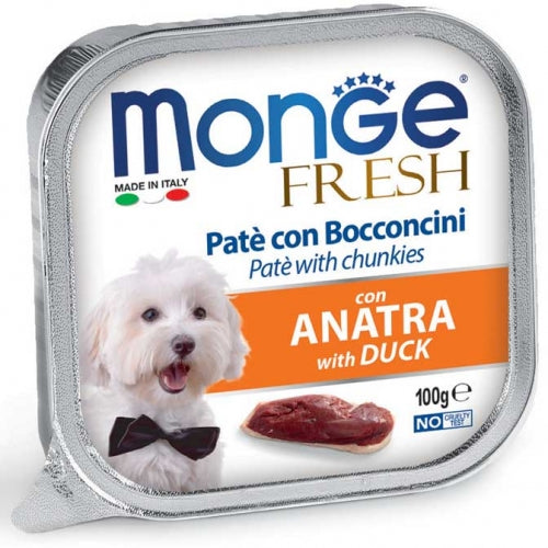 Monge - Dog Fresh Patè Anatra gr.100