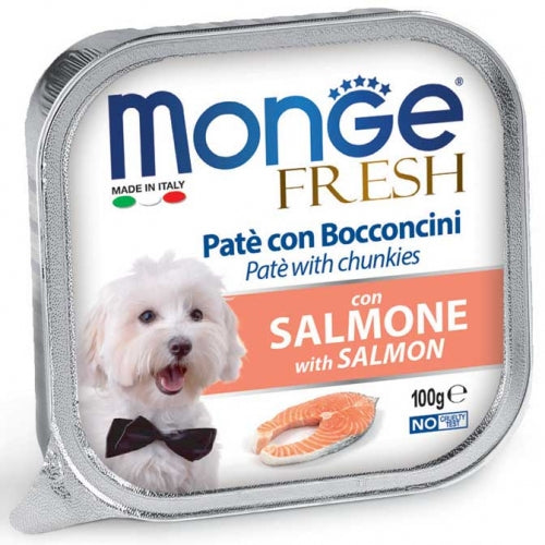 Monge - Dog Fresh Patè Salmone gr.100