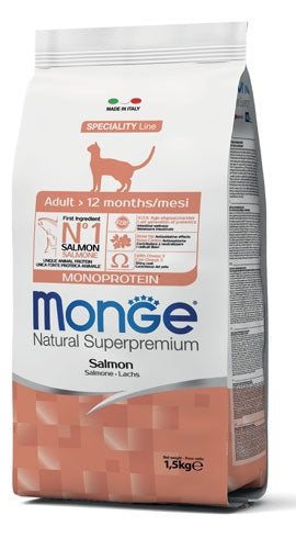 Monge - Cat Nat Adult Salmone kg.1,5