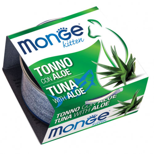 Monge - Fruit Tonno con Aloe Kitten gr.80 x 24p.