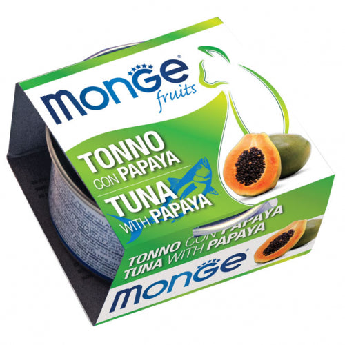 Monge - Fruit Tonno con Papaya gr.80 x 24p.
