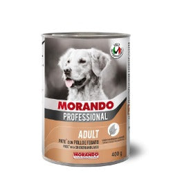 Morando - Miglior Cane Adult Patè con Pollo e Fegato gr.400