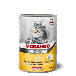Morando - Miglior Gatto Adult Patè con Pollo e Tacchino gr.400 x 24p.