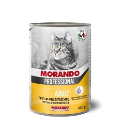 Morando - Miglior Gatto Adult Patè con Pollo e Tacchino gr.400
