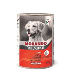 Morando - Miglior Cane Adult Patè con Salmone gr.400 x 24p.