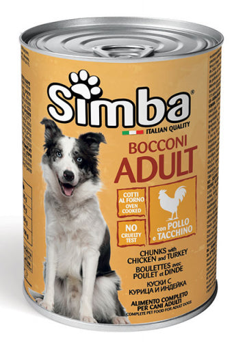 Simba - Dog Bocconi Pollo e Tacchino gr.1230 x 12p.