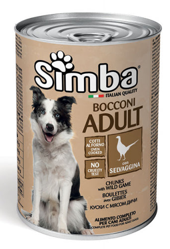 Simba - Dog Bocconi Selvaggina gr.415 x 24p.