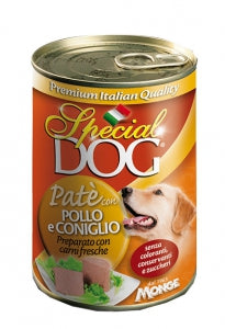 Special Dog - Pollo Coniglio Pate gr.400 x 24p.
