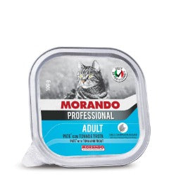 Morando - Miglior Gatto Vaschette Adult Patè Tonno e Trota gr.100 x 32p.