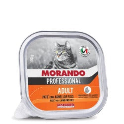 Morando - Miglior Gatto Vaschette Adult Patè Agnello e Riso gr.100
